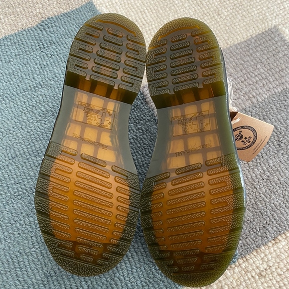 Dr. Martens 1461 Vegan Rose Gold Low Top Shoes - Picture 6 of 7